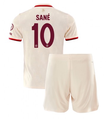 Bayern Munich Leroy Sane #10 Tredje Kläder Barn 2024-25 Kortärmad (+ Korta byxor)